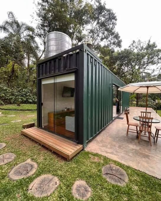 Casa Container Na Represa De Guarapiranga! Sonho! Villa เซาเปาโล ภายนอก รูปภาพ